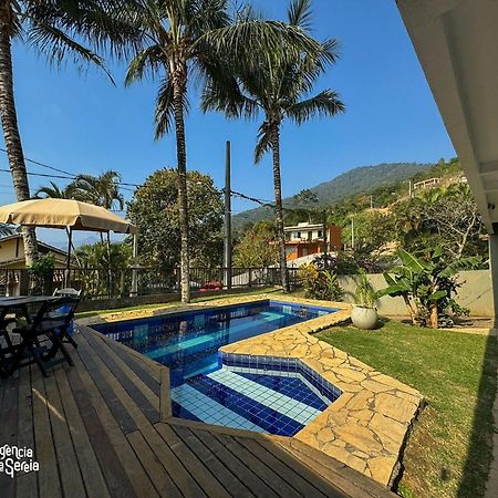 Bela Casa De 4 Suites Com Piscina E Vista - Curral Ilhabela Kültér fotó