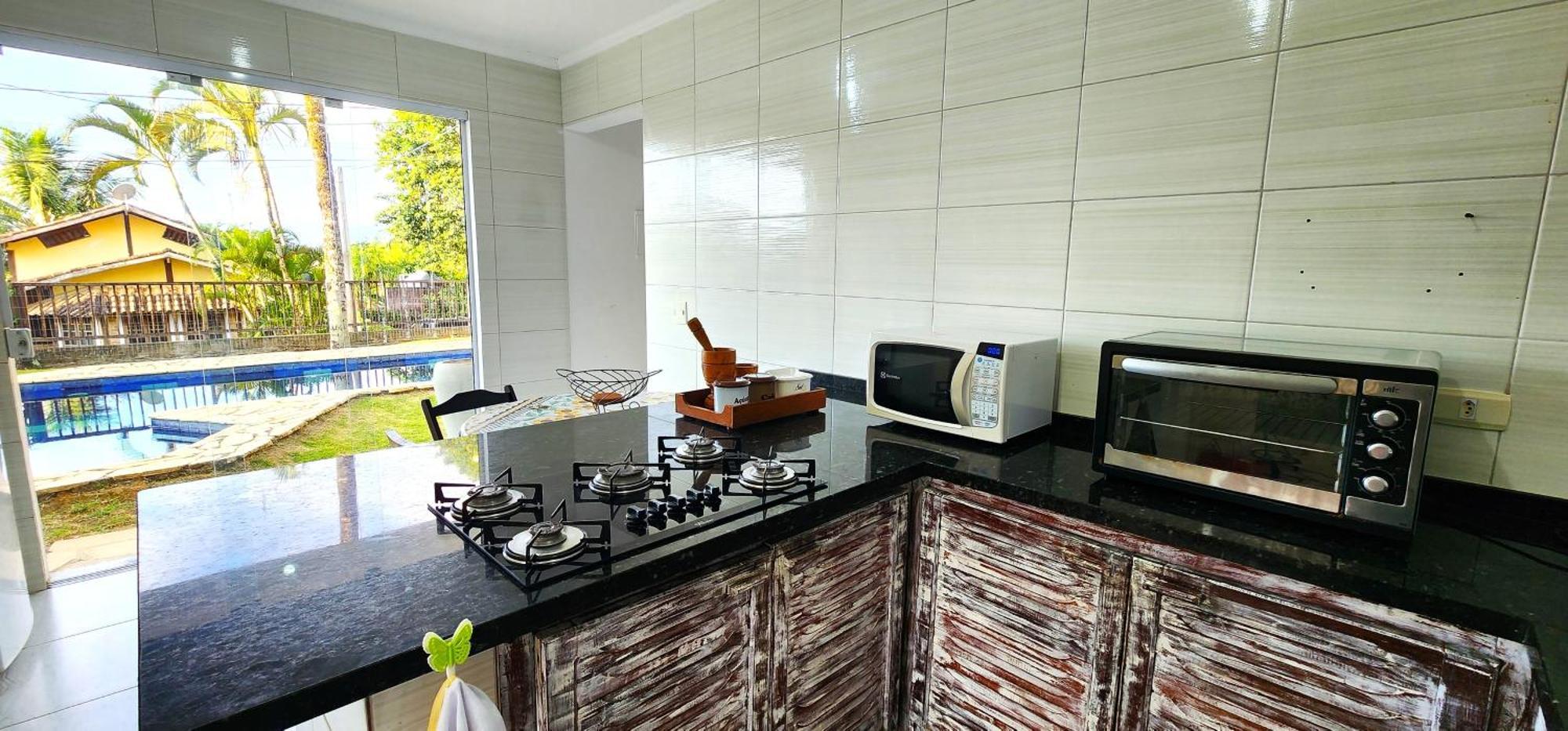 Bela Casa De 4 Suites Com Piscina E Vista - Curral Ilhabela Kültér fotó