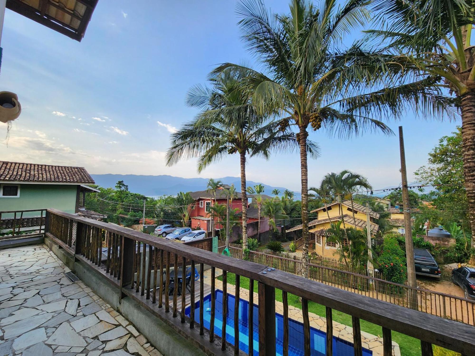 Bela Casa De 4 Suites Com Piscina E Vista - Curral Ilhabela Kültér fotó