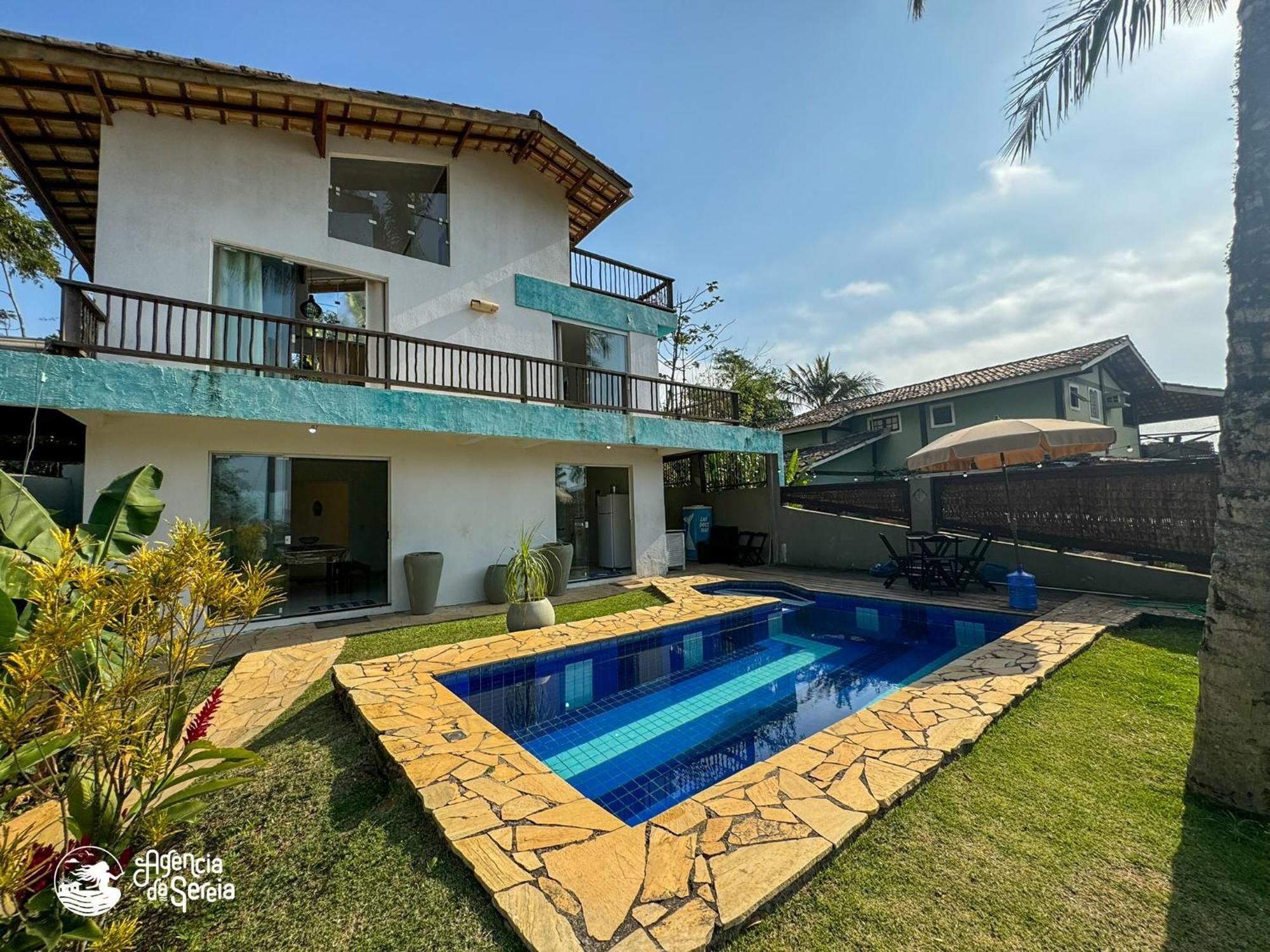 Bela Casa De 4 Suites Com Piscina E Vista - Curral Ilhabela Kültér fotó