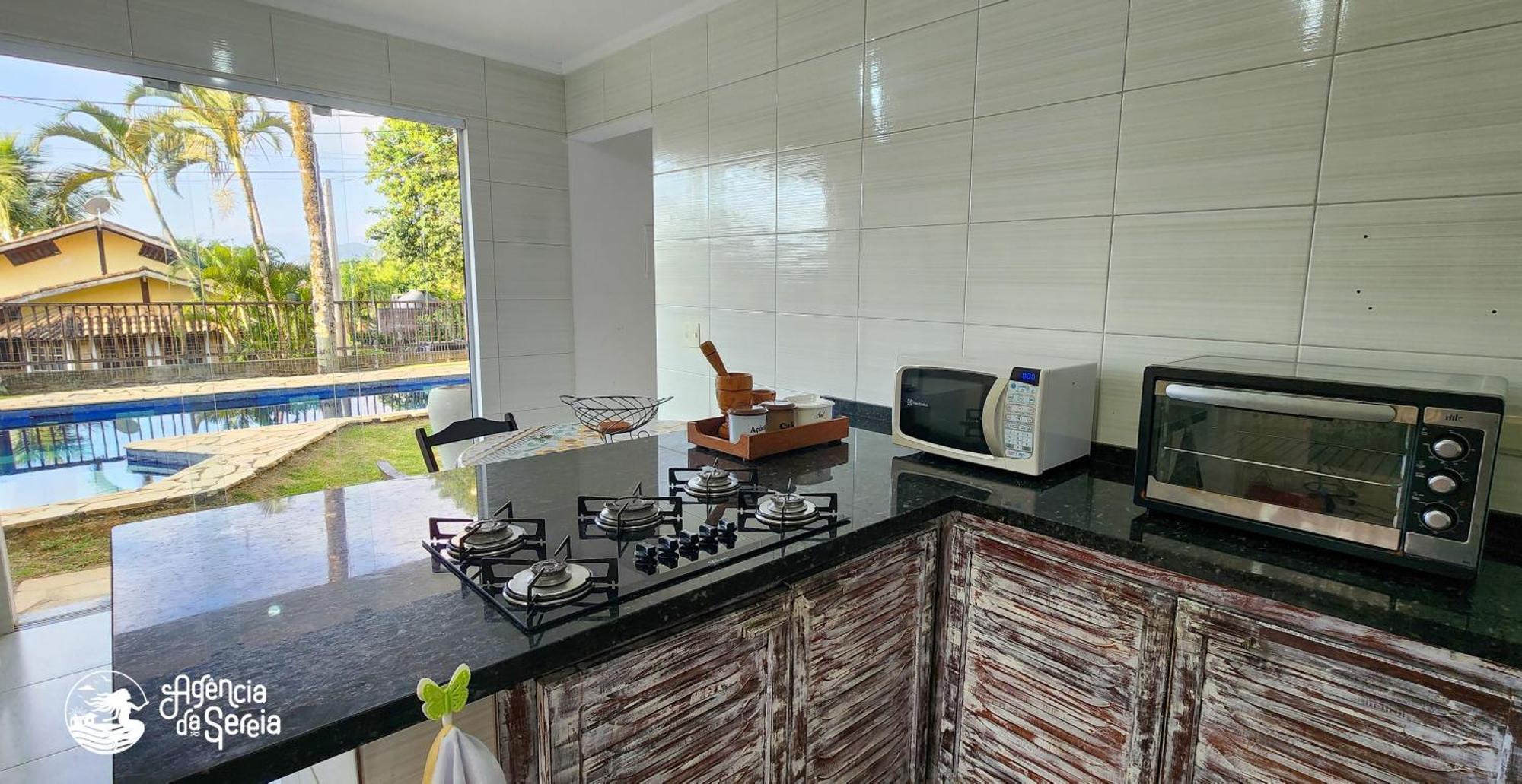 Bela Casa De 4 Suites Com Piscina E Vista - Curral Ilhabela Kültér fotó