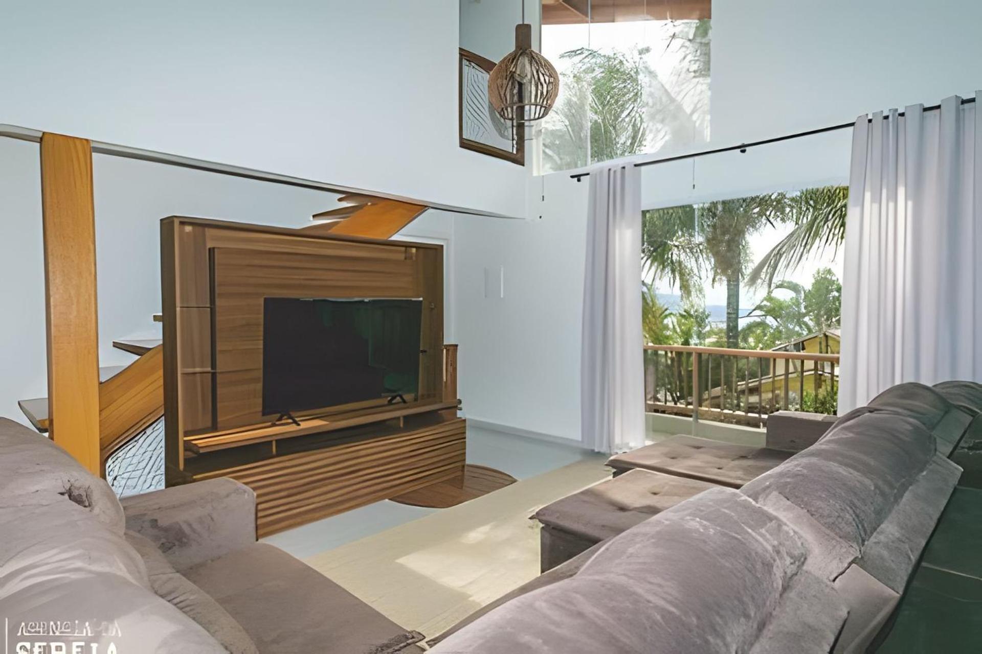 Bela Casa De 4 Suites Com Piscina E Vista - Curral Ilhabela Kültér fotó