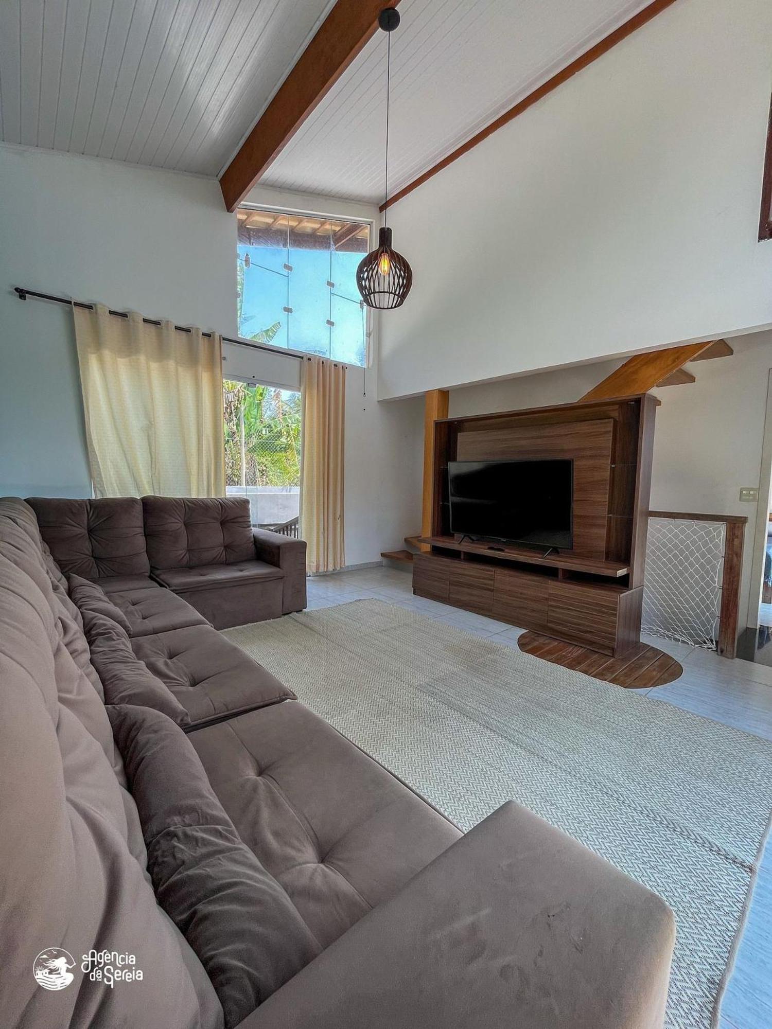 Bela Casa De 4 Suites Com Piscina E Vista - Curral Ilhabela Kültér fotó