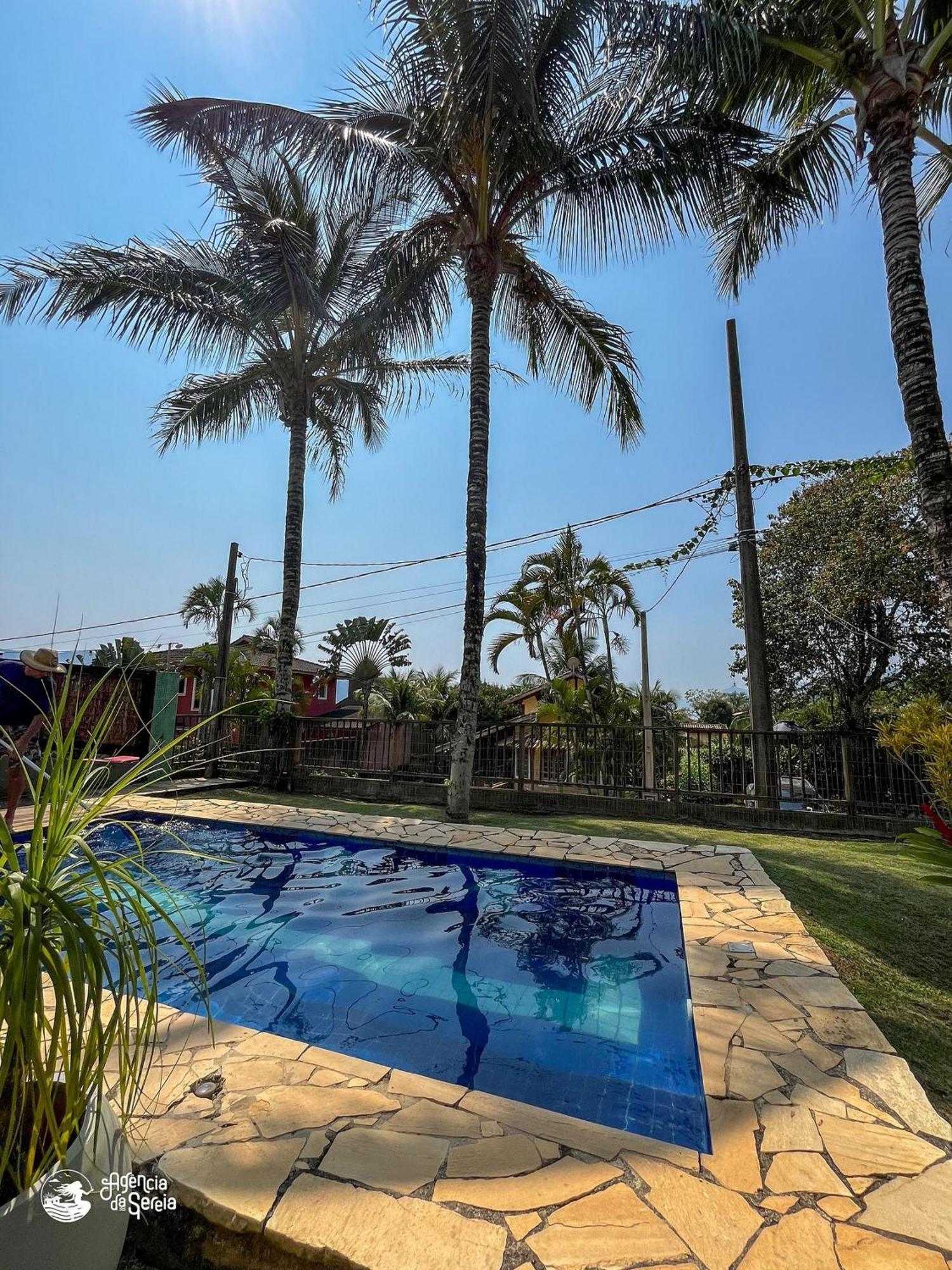 Bela Casa De 4 Suites Com Piscina E Vista - Curral Ilhabela Kültér fotó