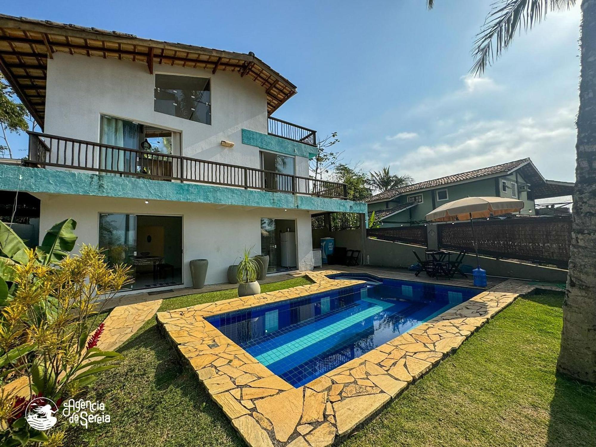 Bela Casa De 4 Suites Com Piscina E Vista - Curral Ilhabela Kültér fotó